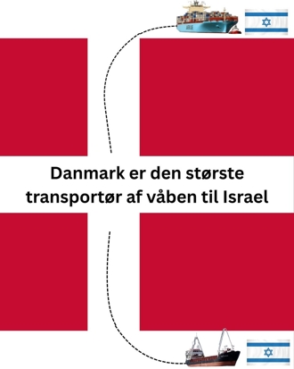 Danmark er den st&oslash;rste v&aring;beneksport&oslash;r / fragter af v&aring;ben til Israel